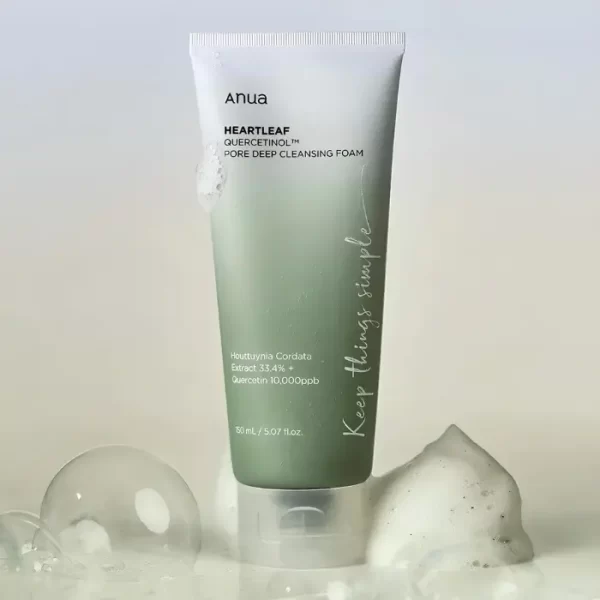 Heartleaf-Quercetinol-Pore-Deep-Cleansing-Foam_2 Heartleaf Quercetinol Pore Deep Cleansing Foam 150ml ANUA