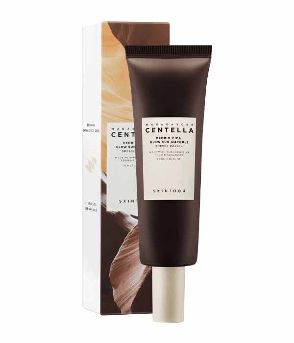 Madagascar Centella Probio-Cica Glow Sun Ampoule 50ml SKIN1004