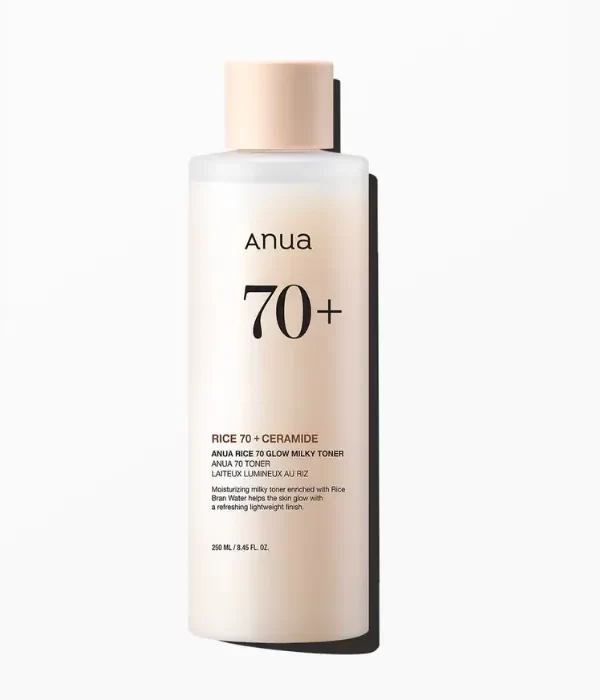 Rice 70 Glow Milky Toner 250 Ml ANUA